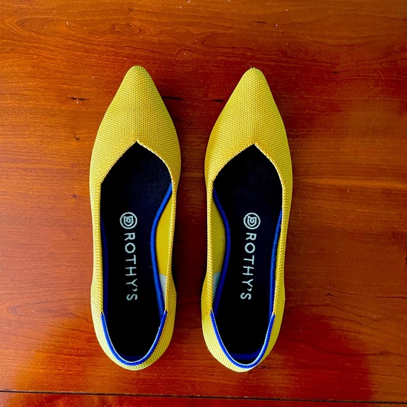 Rothy's Shoes - Rothy’s Marigold Points - Size 8